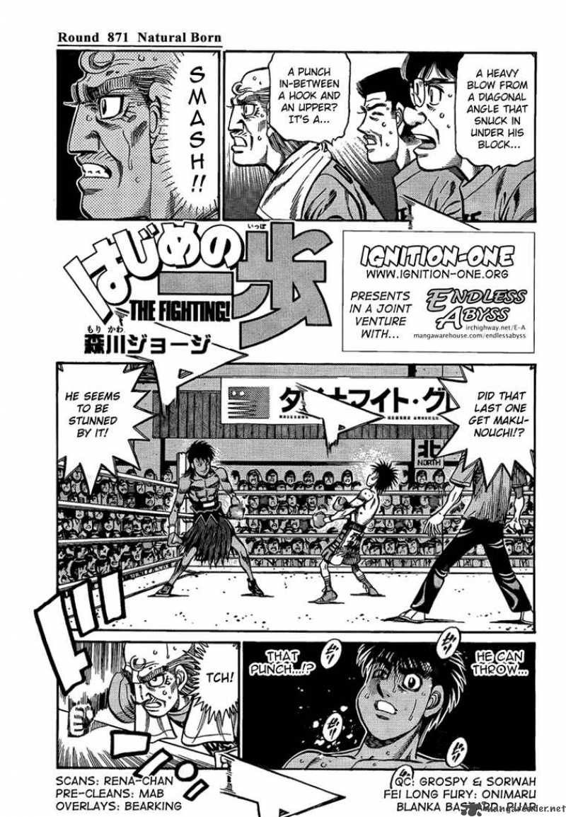 Read HAJIME NO IPPO EN Manga Online