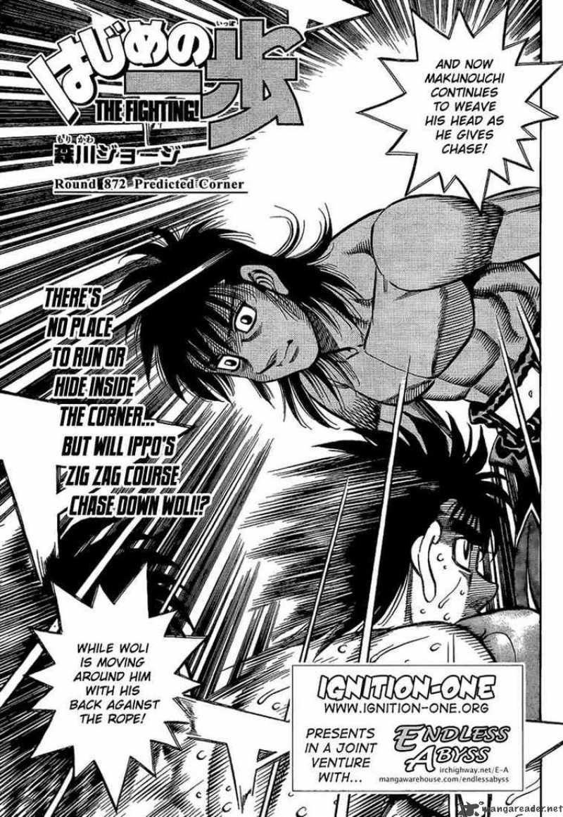 Read HAJIME NO IPPO EN Manga Online