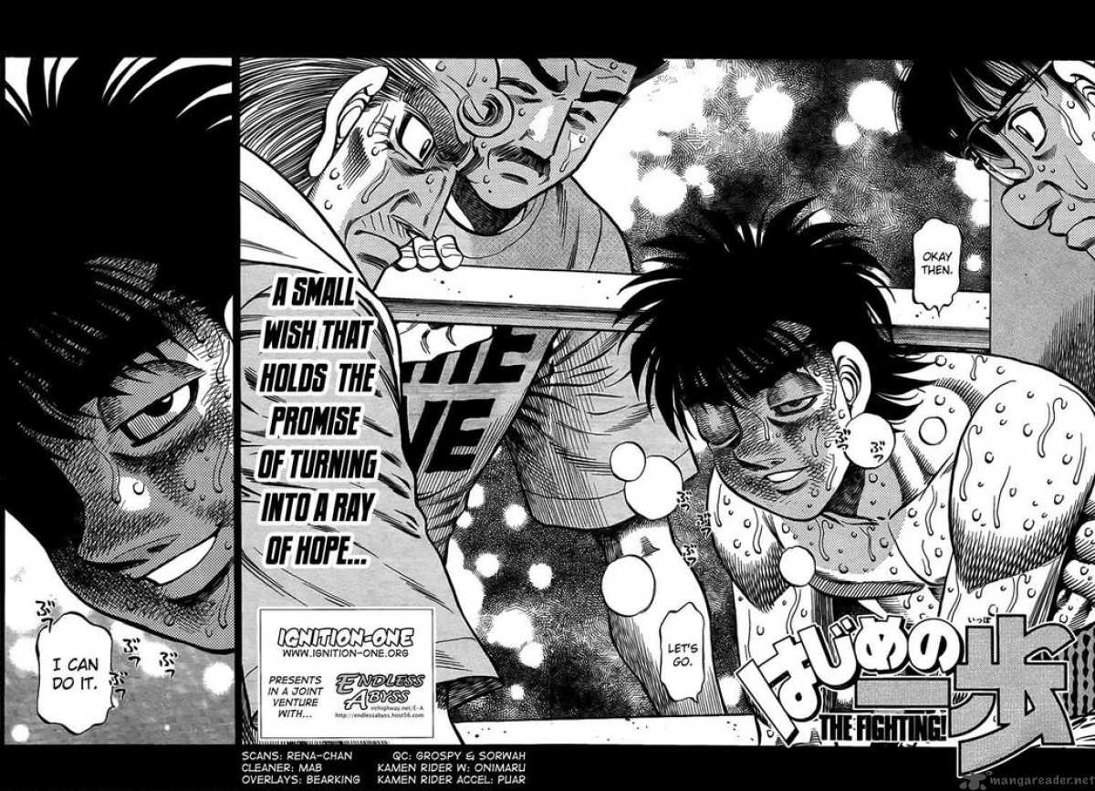 Read HAJIME NO IPPO EN Manga Online