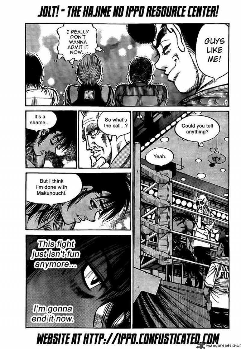 Read HAJIME NO IPPO EN Manga Online