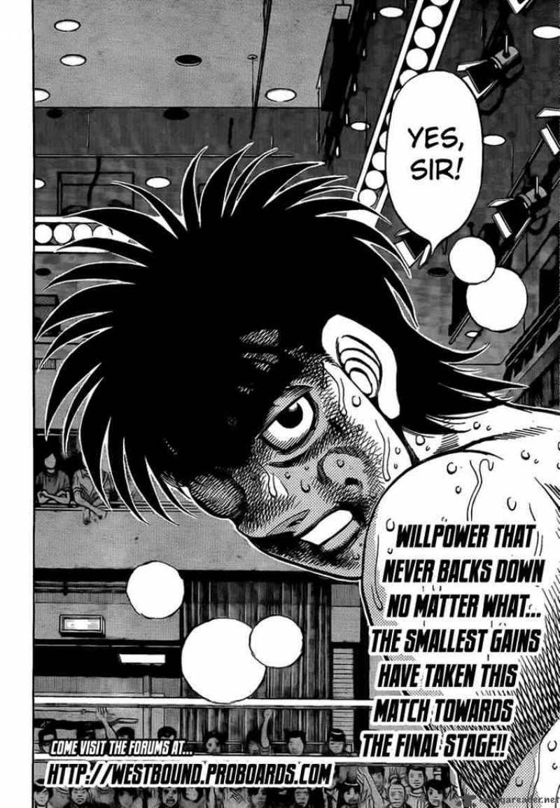 Read HAJIME NO IPPO EN Manga Online