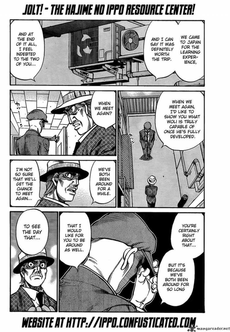 Read HAJIME NO IPPO EN Manga Online