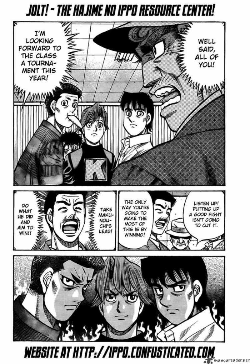 Read HAJIME NO IPPO EN Manga Online