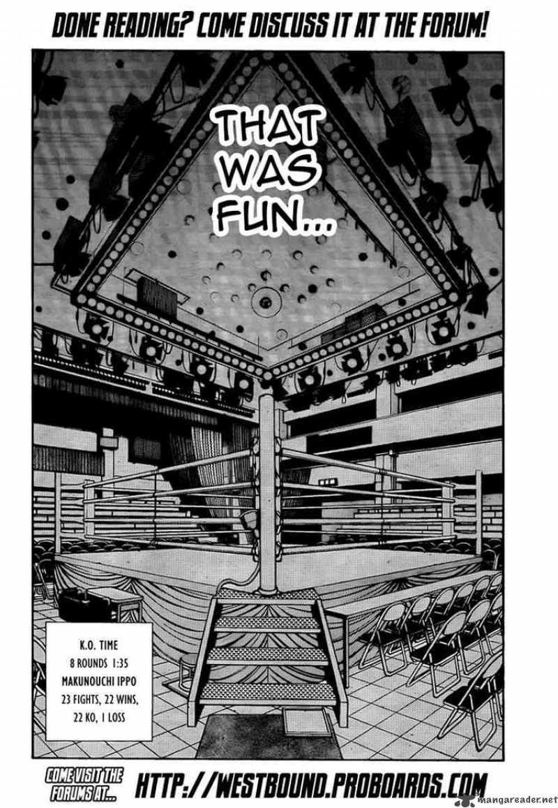 Read HAJIME NO IPPO EN Manga Online