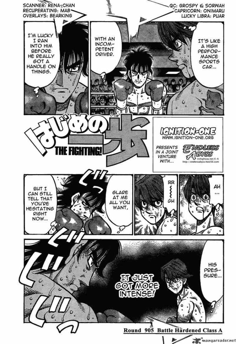 Read HAJIME NO IPPO EN Manga Online