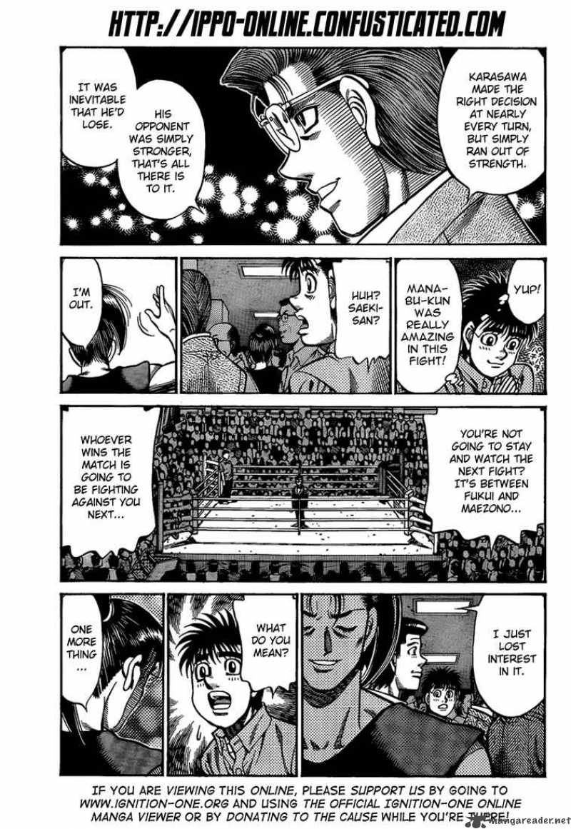 Read HAJIME NO IPPO EN Manga Online