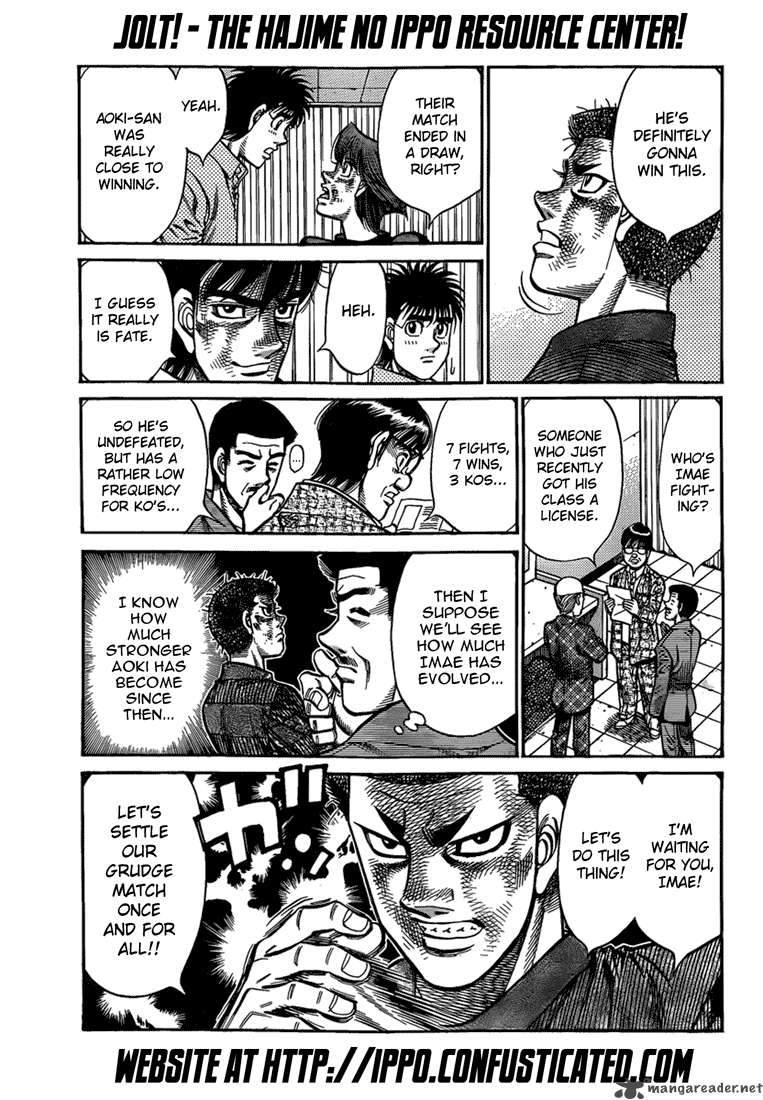 Read HAJIME NO IPPO EN Manga Online