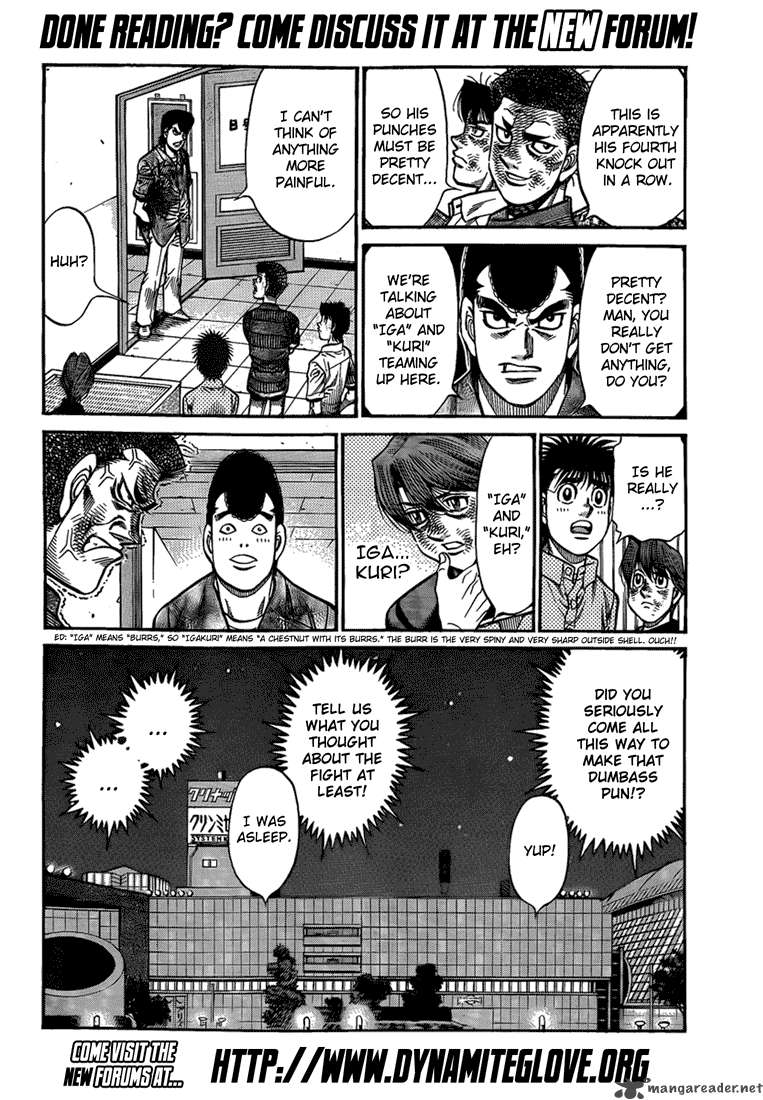 Read HAJIME NO IPPO EN Manga Online