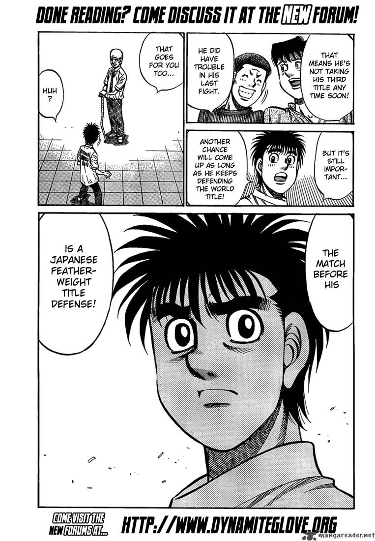 Read HAJIME NO IPPO EN Manga Online