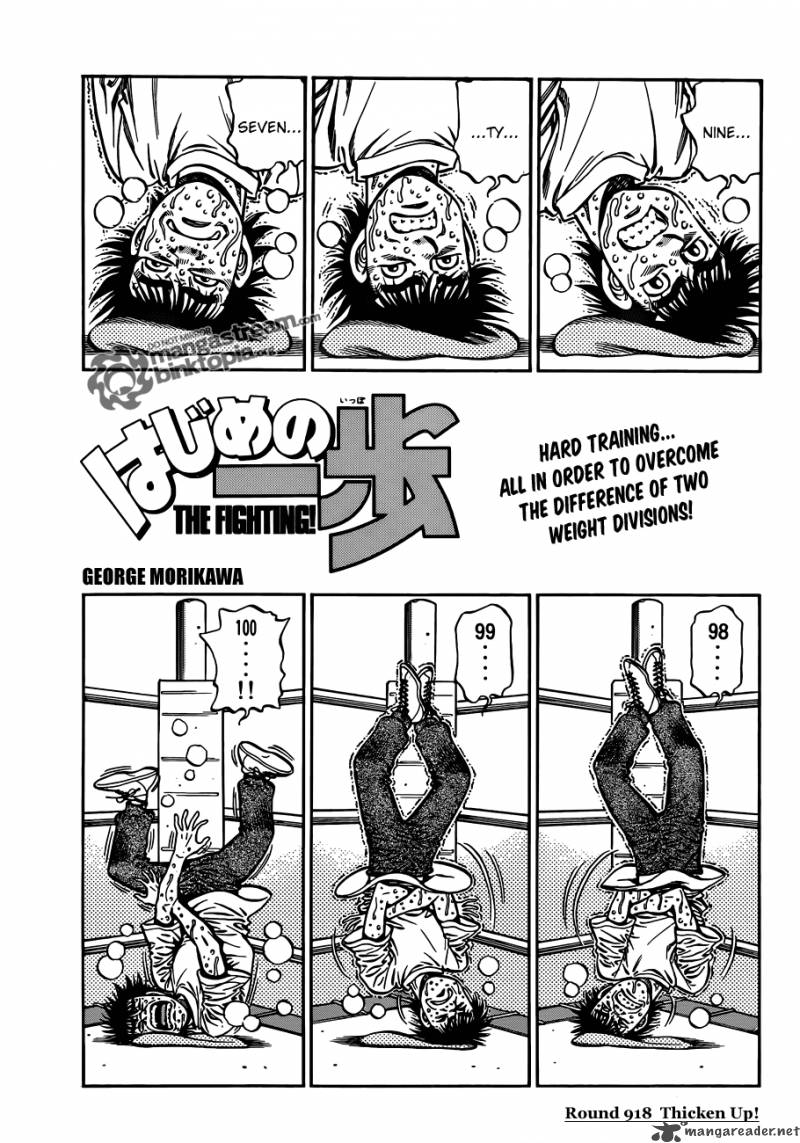 Read HAJIME NO IPPO EN Manga Online