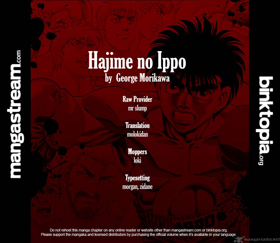Read HAJIME NO IPPO EN Manga Online
