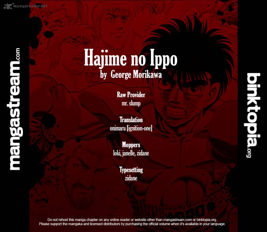 Read HAJIME NO IPPO EN Manga Online