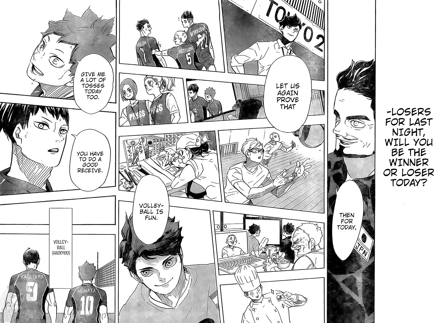 Read Haikyuu!! EN Manga Online