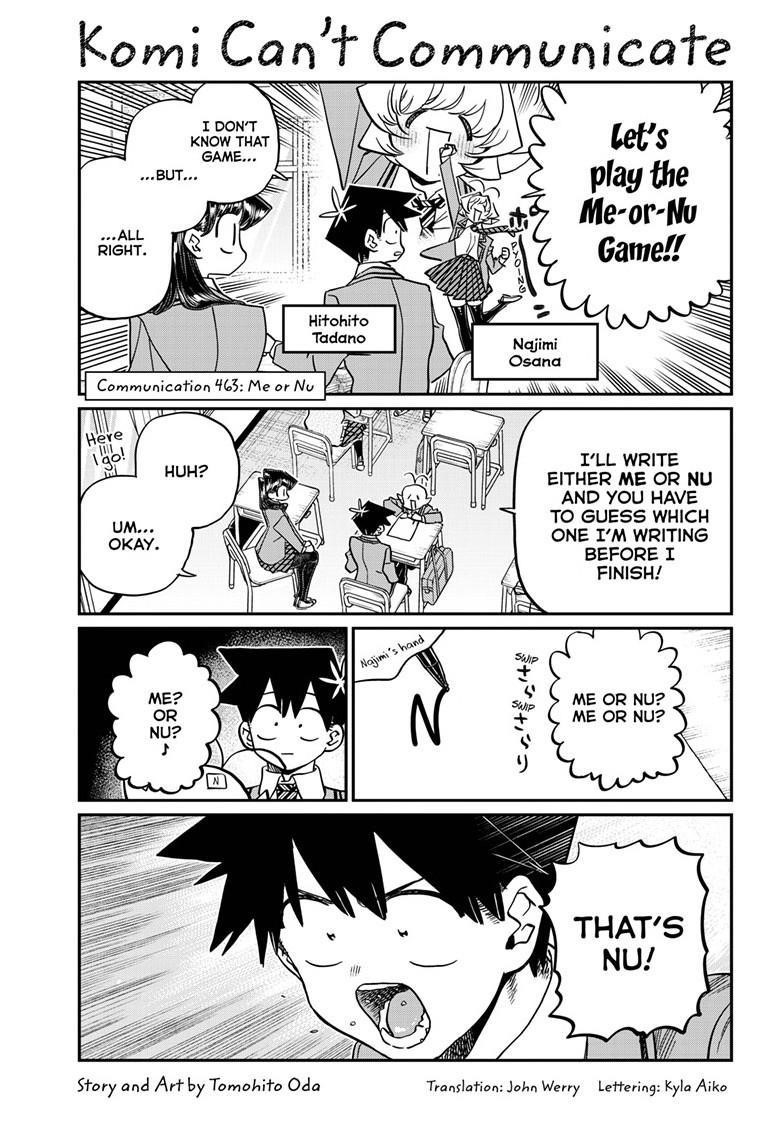 Read KOMI SAN WA KOMYUSHOU DESU EN Manga Online