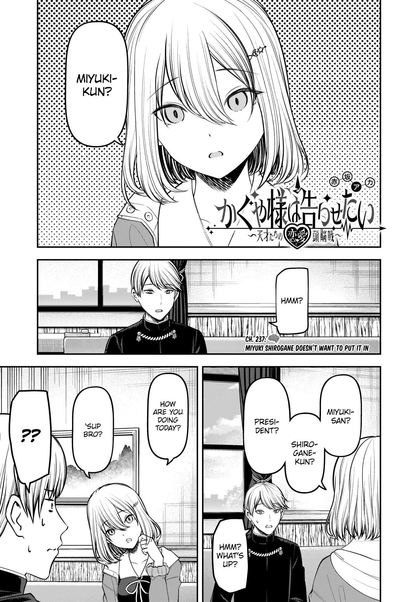 Read Kaguya sama wa Kokurasetai Tensai tachi no Renai Zunousen EN Manga Online