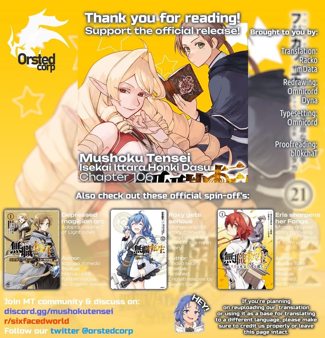 Read Mushoku Tensei Isekai Ittara Honki Dasu EN Manga Online