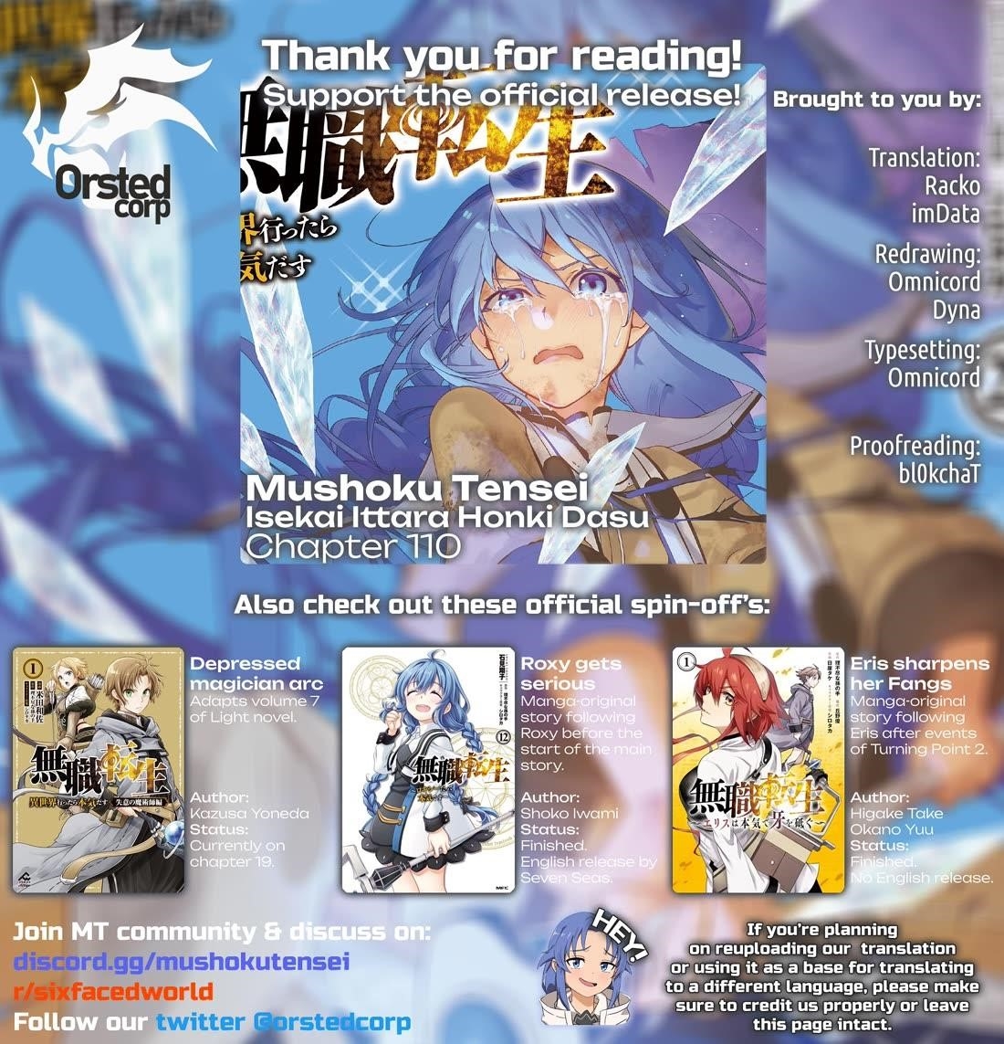 Read Mushoku Tensei Isekai Ittara Honki Dasu EN Manga Online