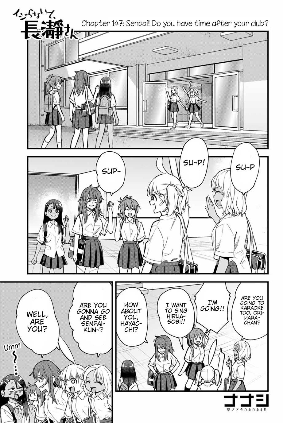 Read Please Don’t Bully Me, Nagatoro EN Manga Online