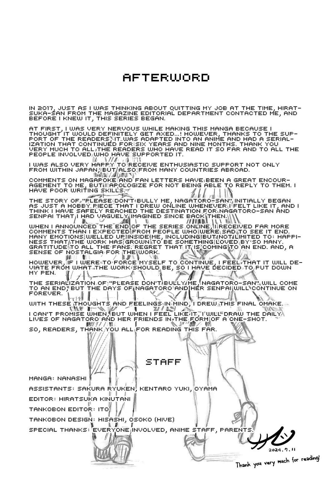 Read Please Don’t Bully Me, Nagatoro EN Manga Online