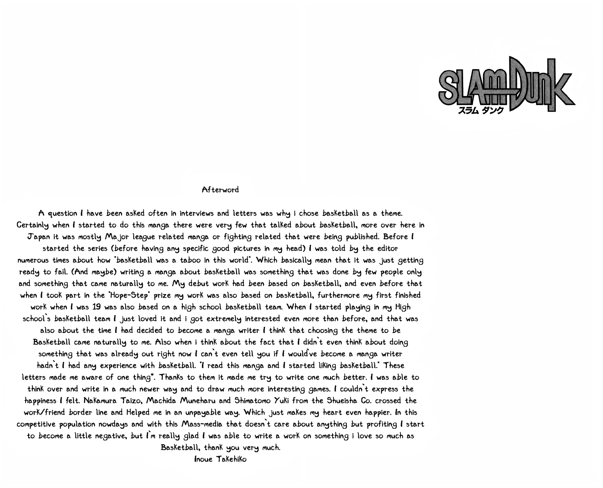 Read Slam Dunk! EN Manga Online