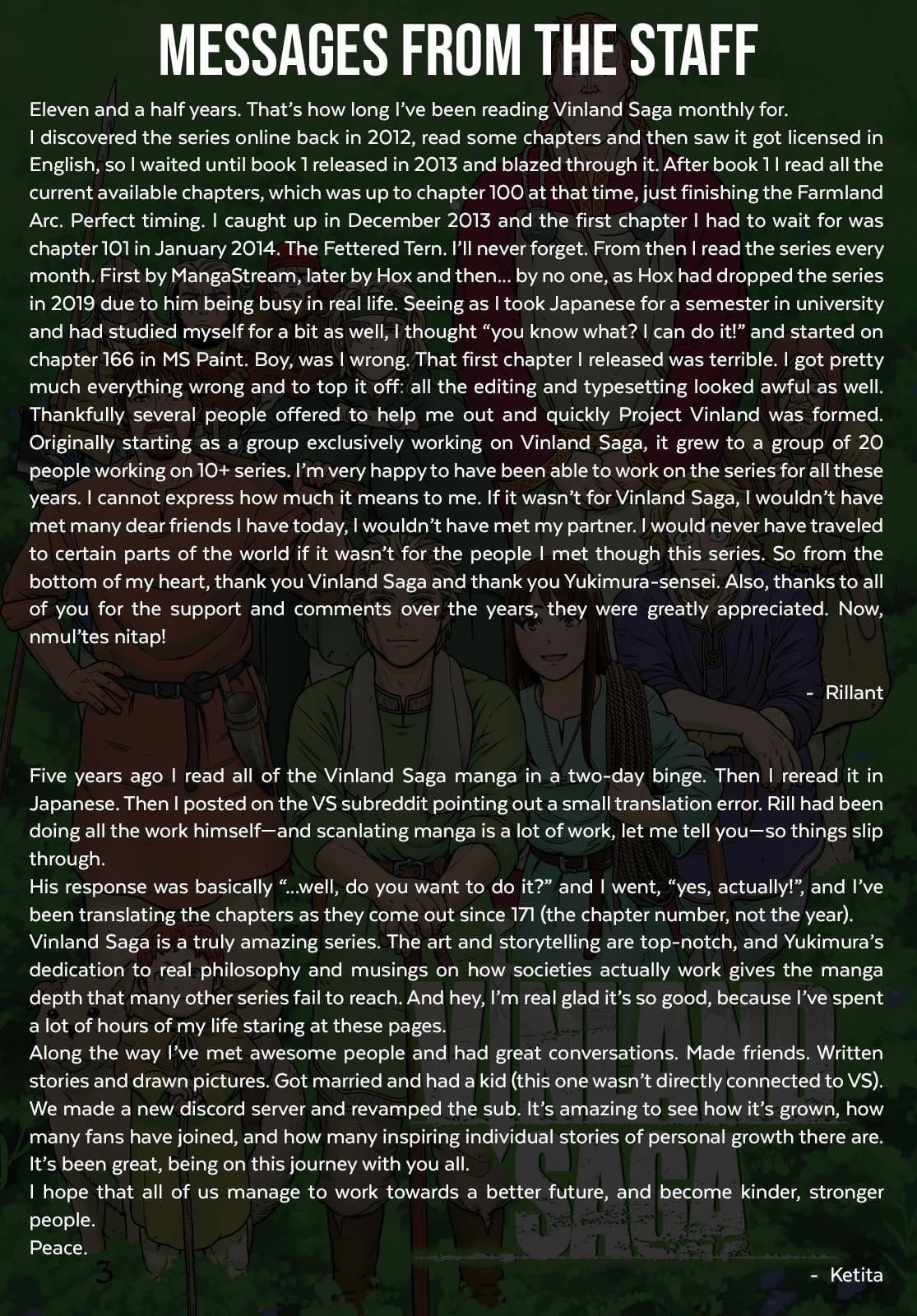 Read Vinland Saga EN Manga Online