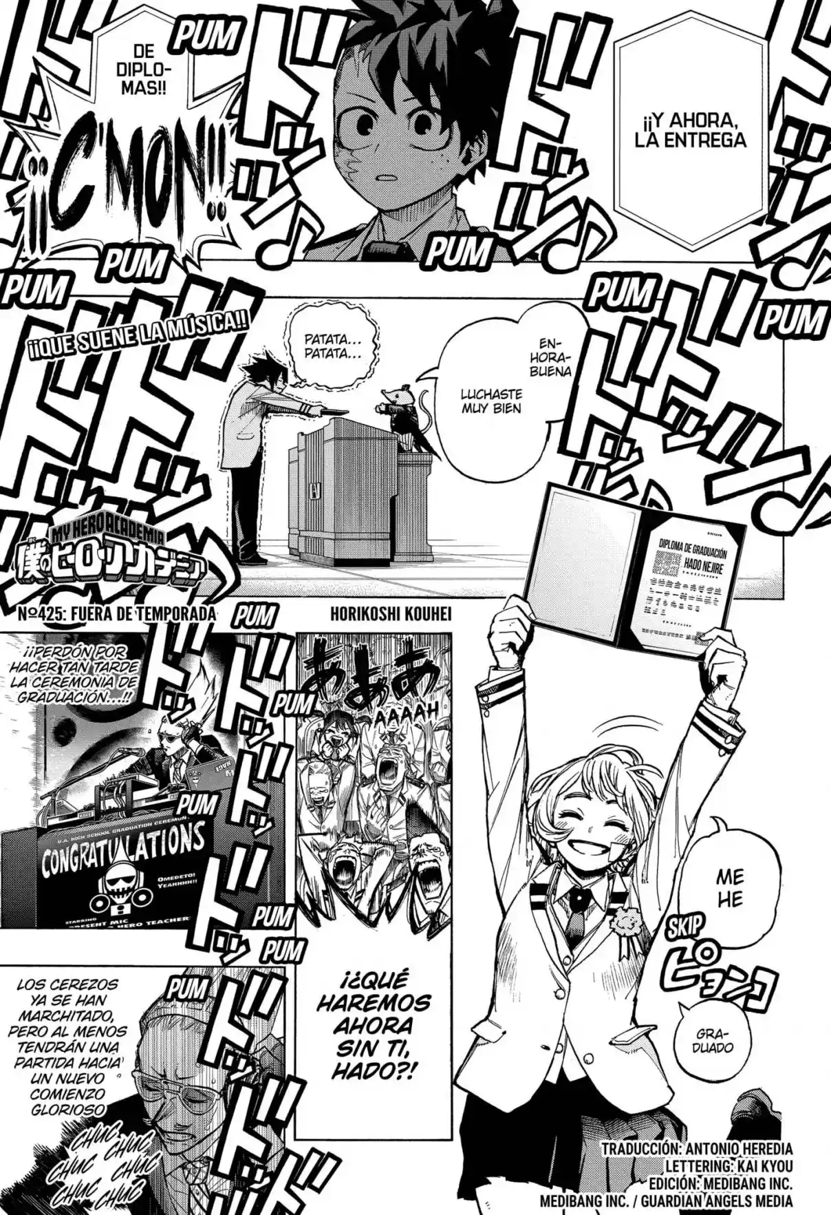 Read Boku No Hero Academia ES Manga Online