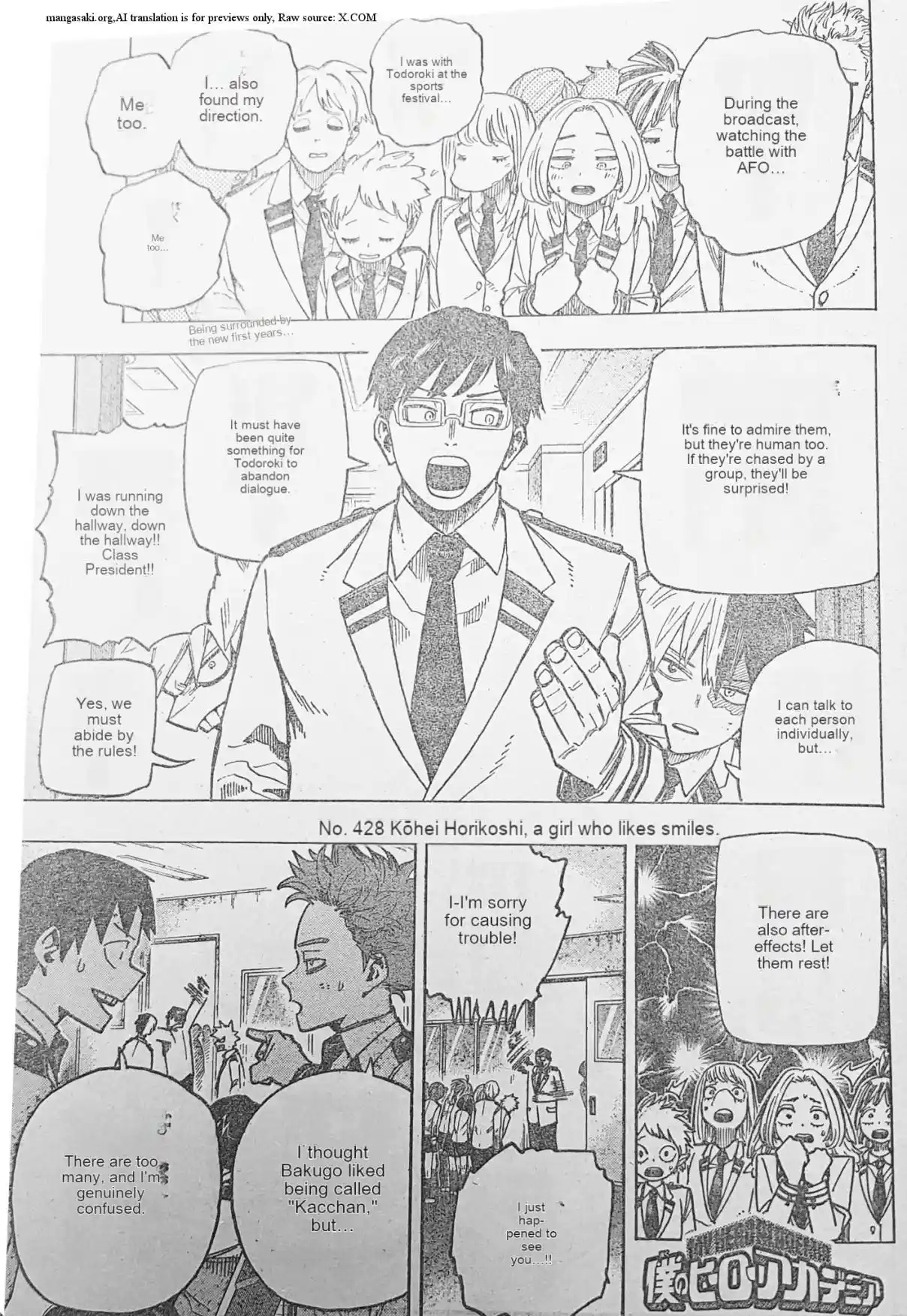 Read Boku No Hero Academia ES Manga Online