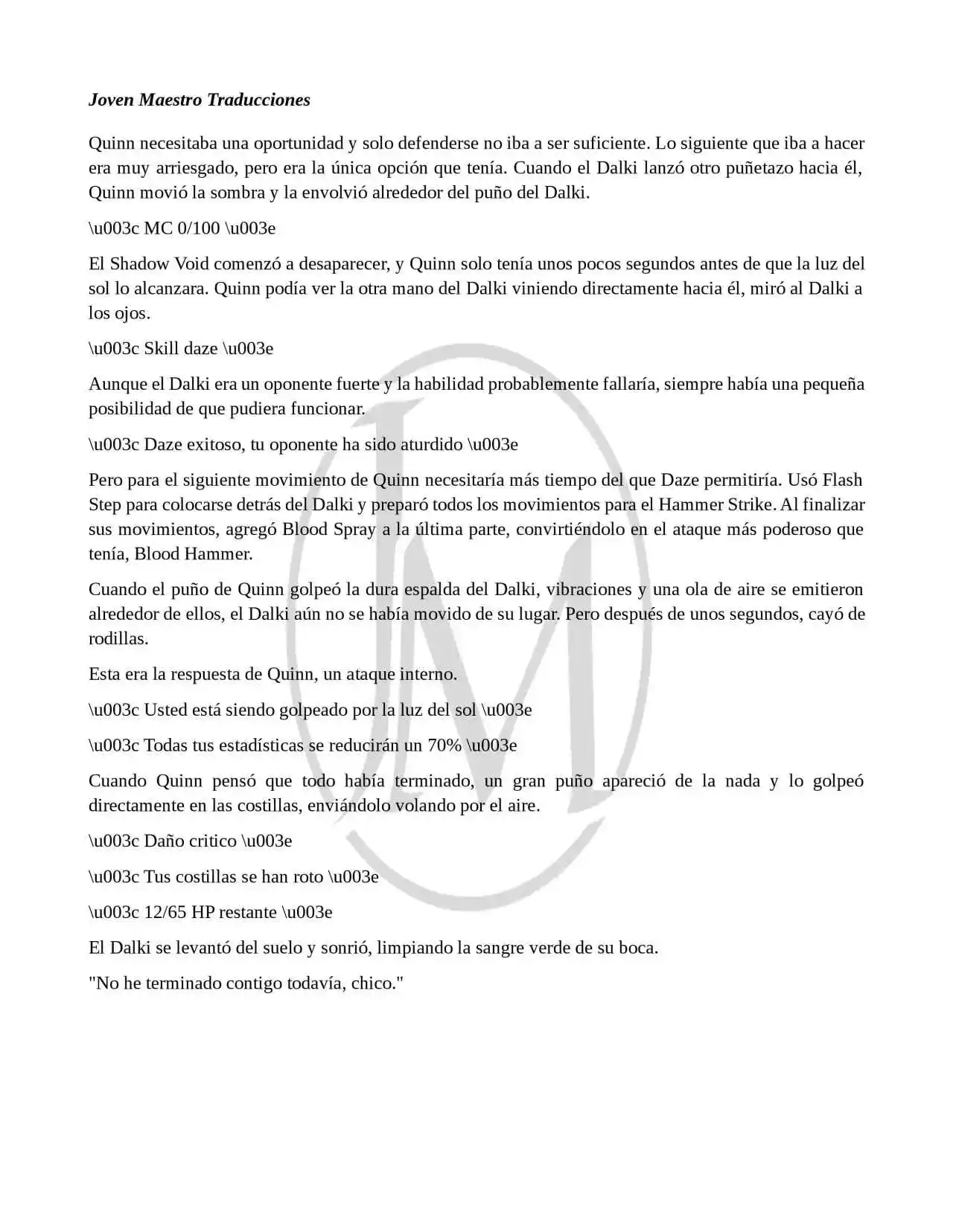 Read My Vampire System (Novela) ES Manga Online