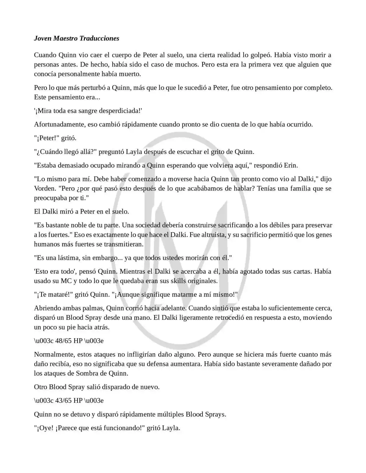 Read My Vampire System (Novela) ES Manga Online