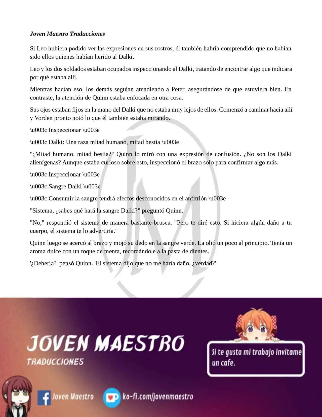 Read My Vampire System (Novela) ES Manga Online