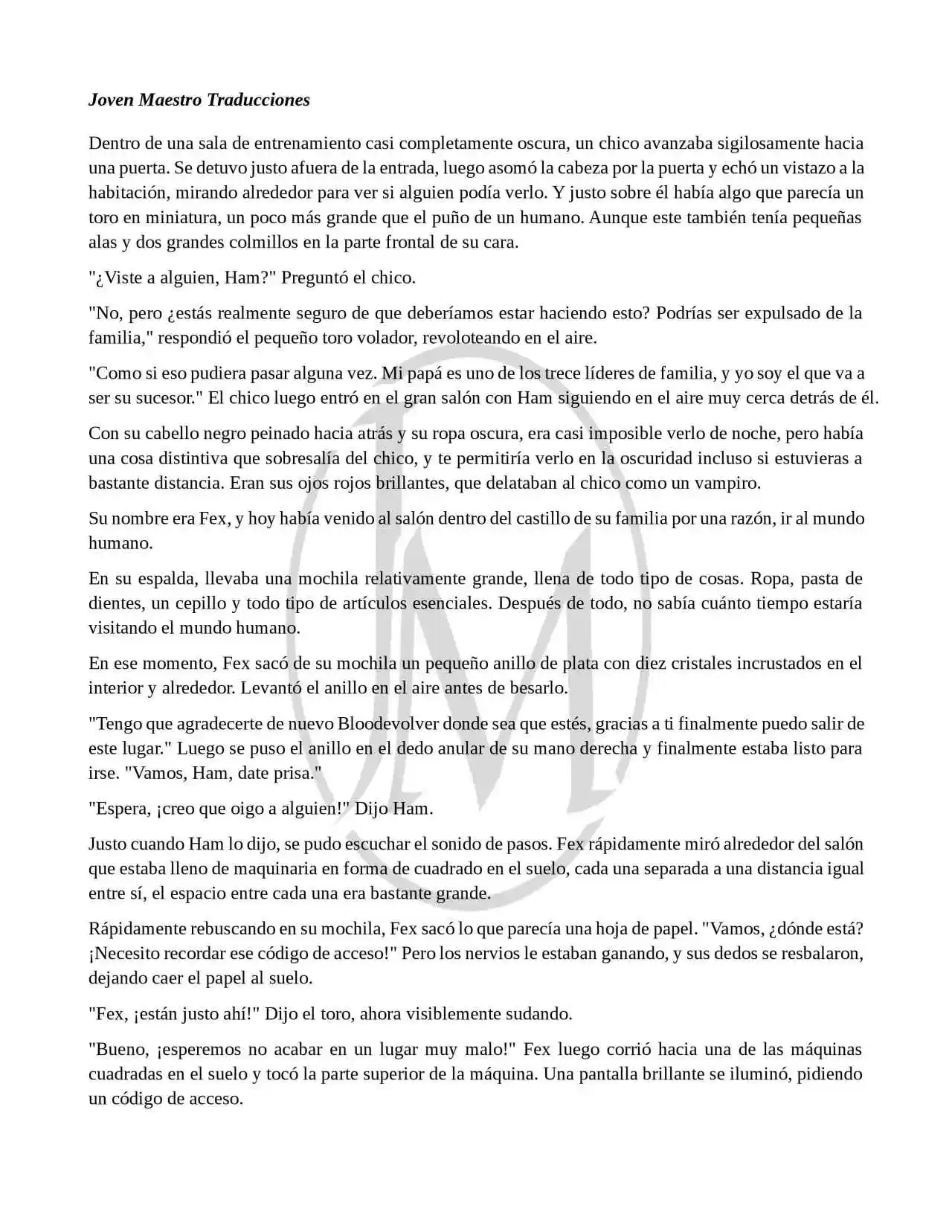 Read My Vampire System (Novela) ES Manga Online