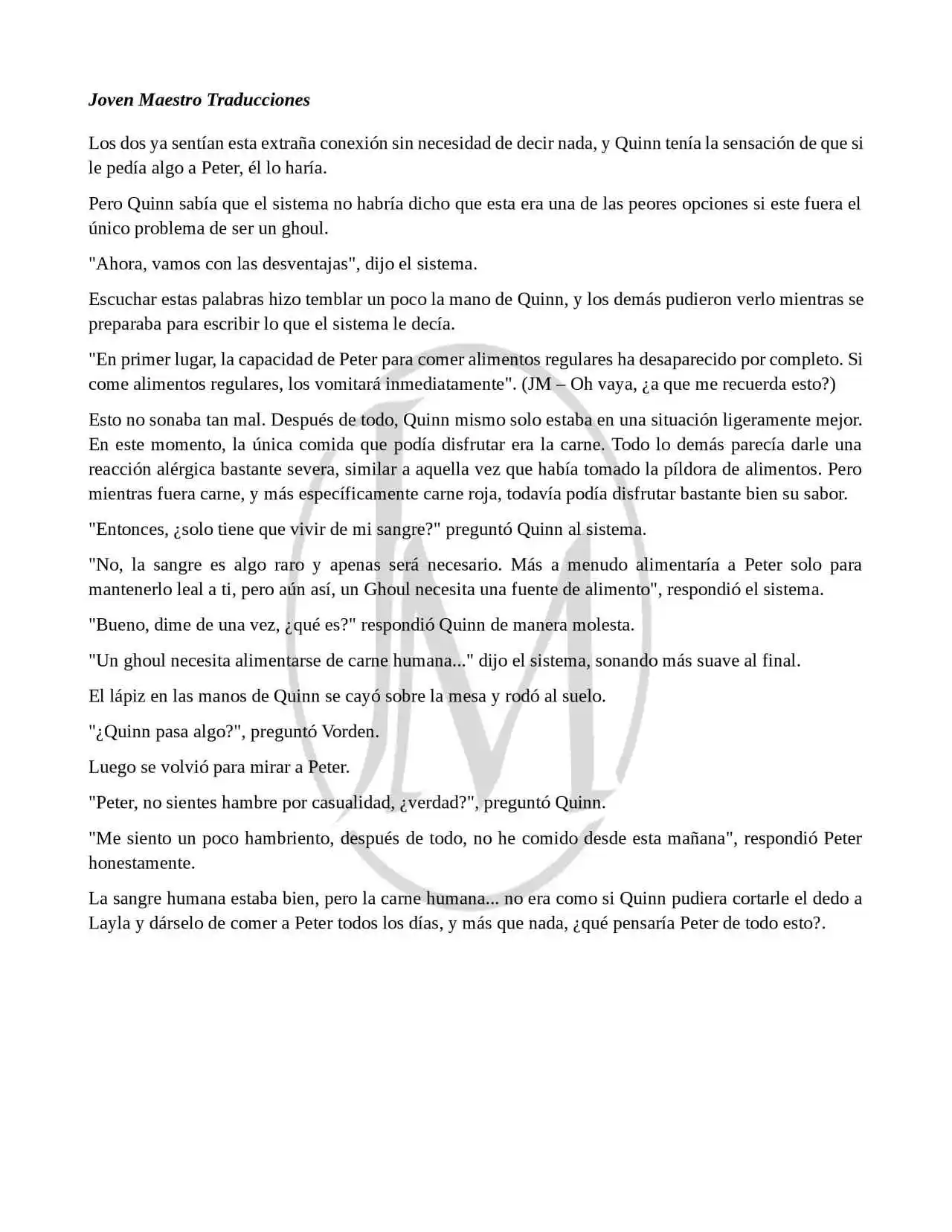 Read My Vampire System (Novela) ES Manga Online