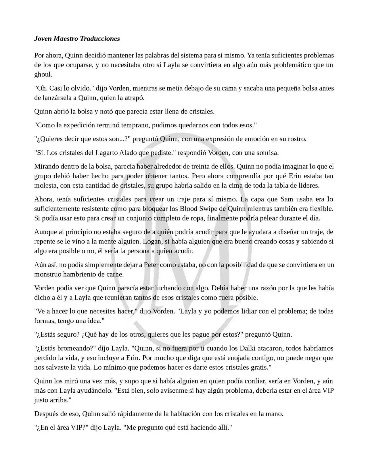 Read My Vampire System (Novela) ES Manga Online