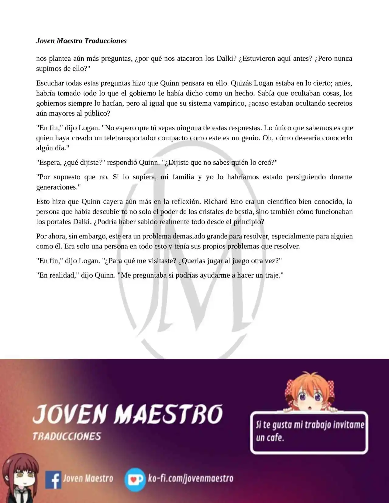 Read My Vampire System (Novela) ES Manga Online