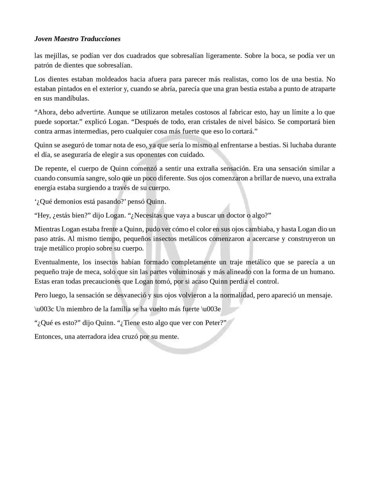 Read My Vampire System (Novela) ES Manga Online