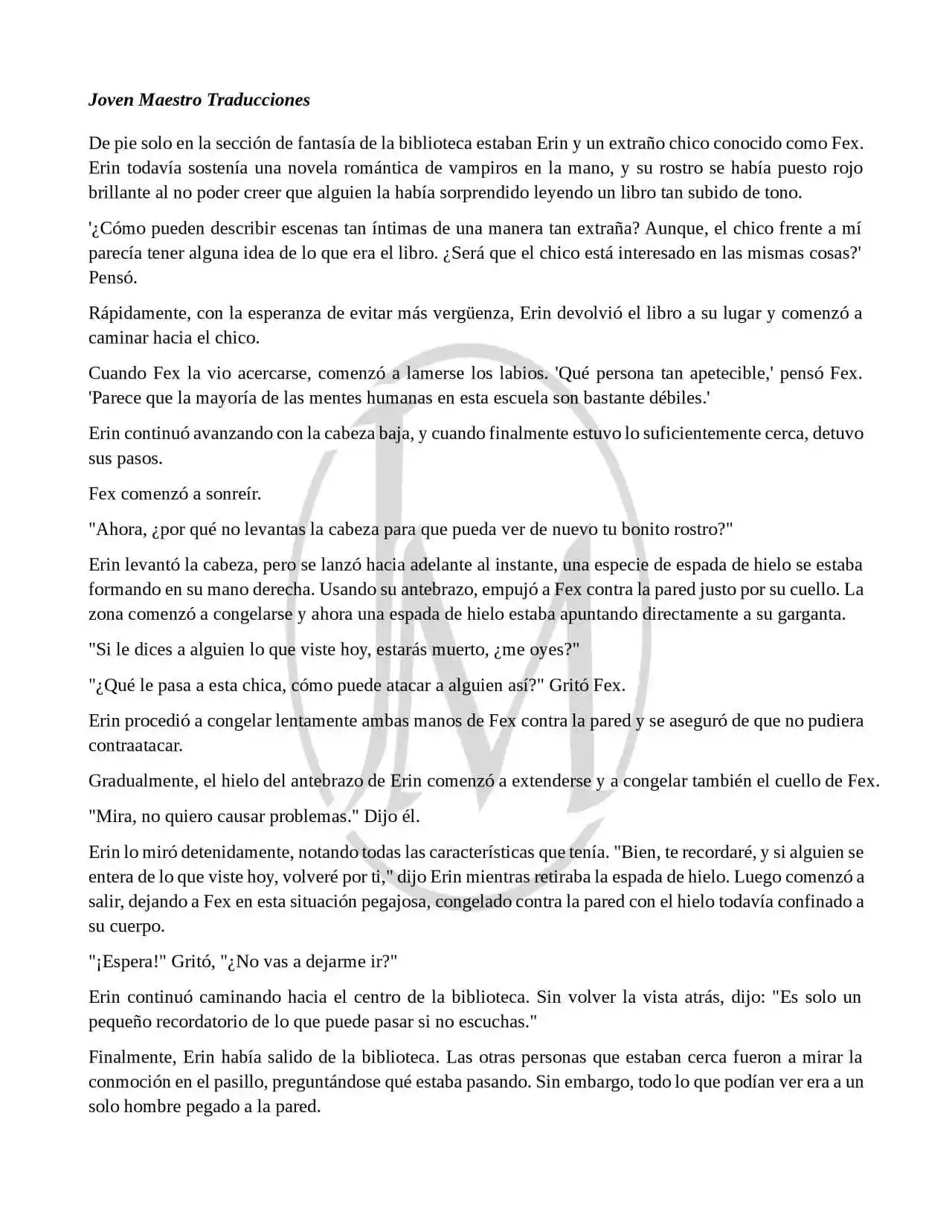 Read My Vampire System (Novela) ES Manga Online