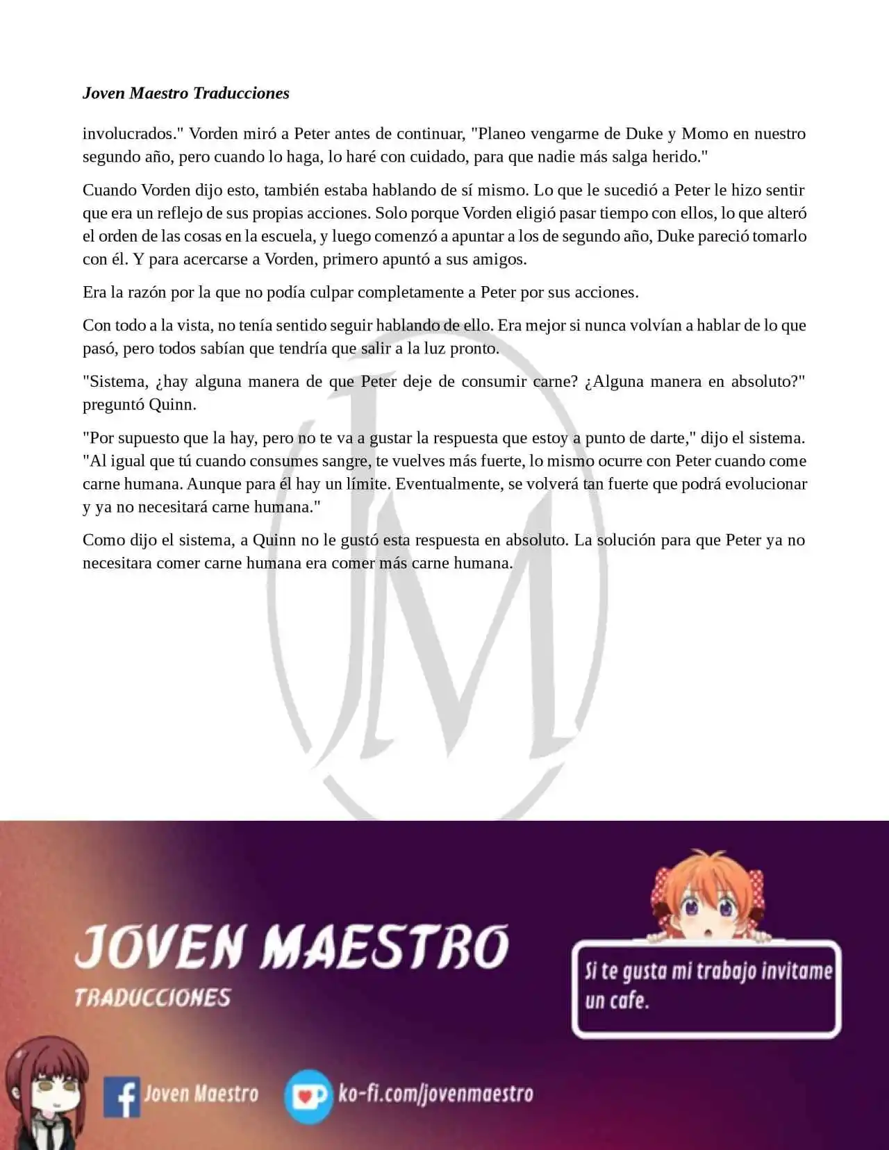 Read My Vampire System (Novela) ES Manga Online