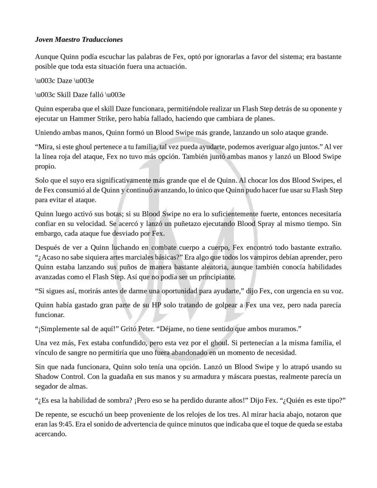 Read My Vampire System (Novela) ES Manga Online