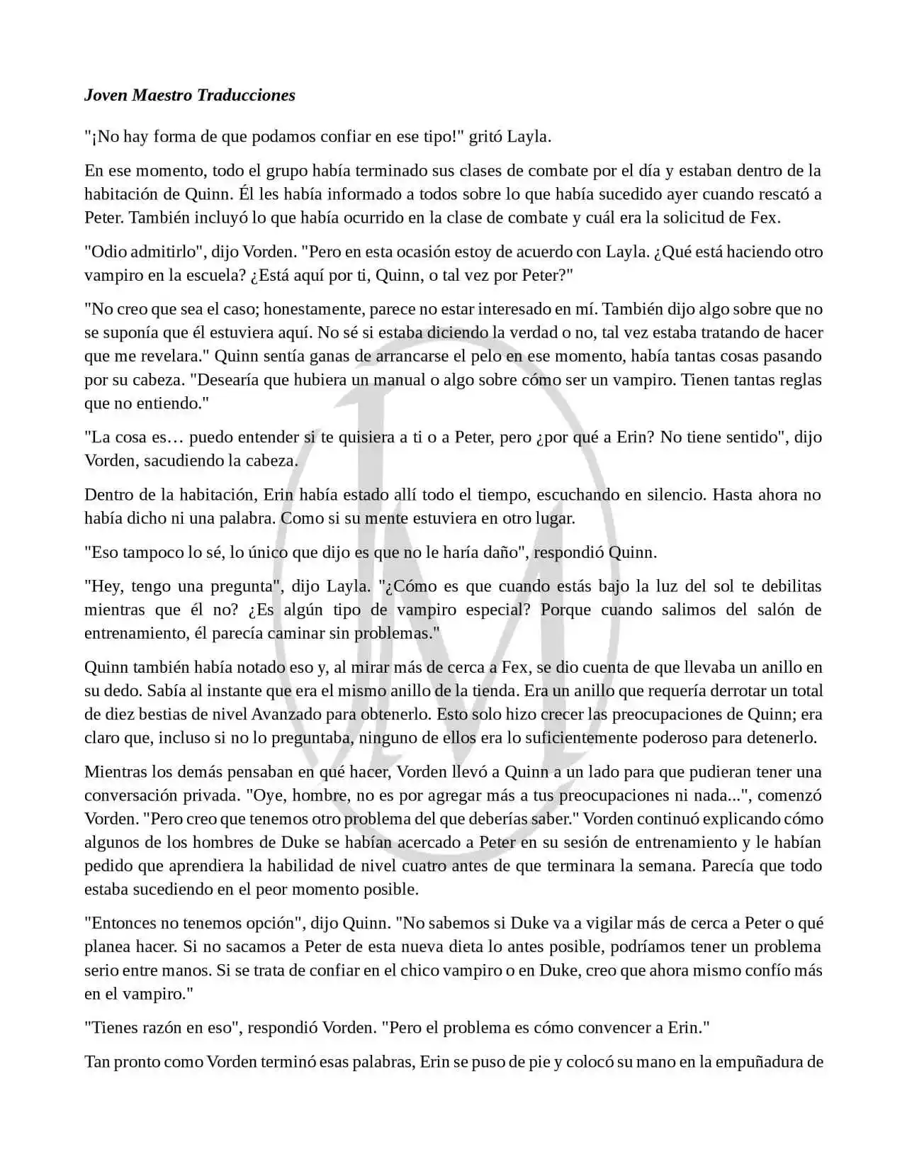 Read My Vampire System (Novela) ES Manga Online