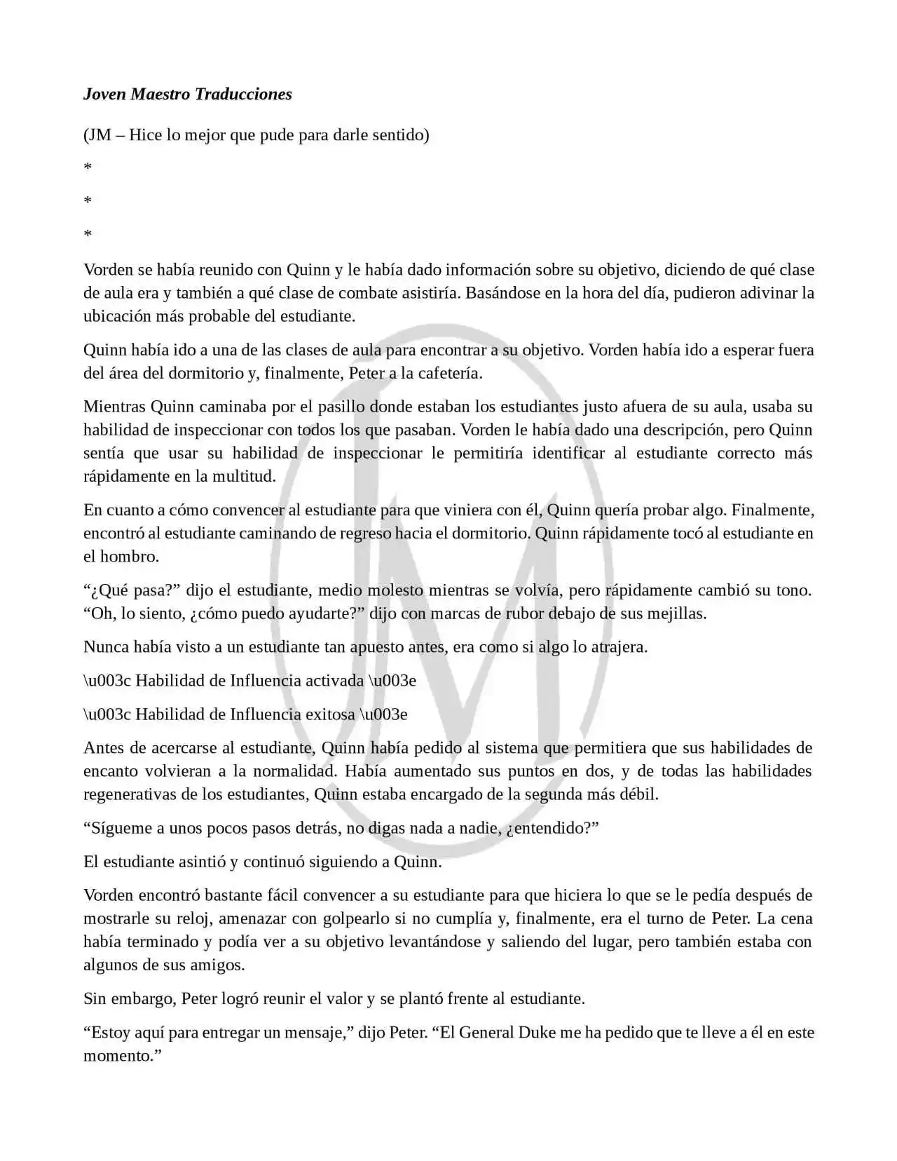 Read My Vampire System (Novela) ES Manga Online