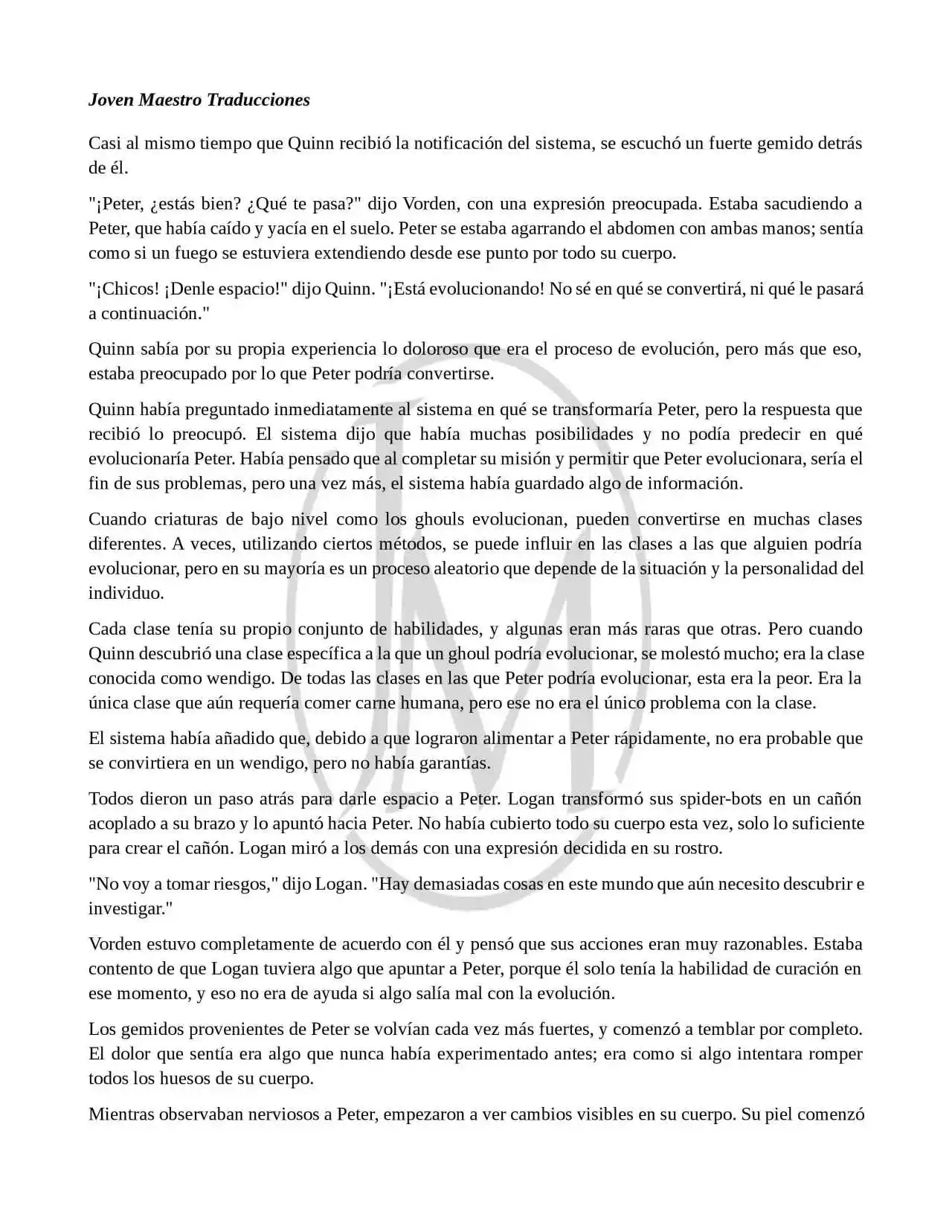 Read My Vampire System (Novela) ES Manga Online