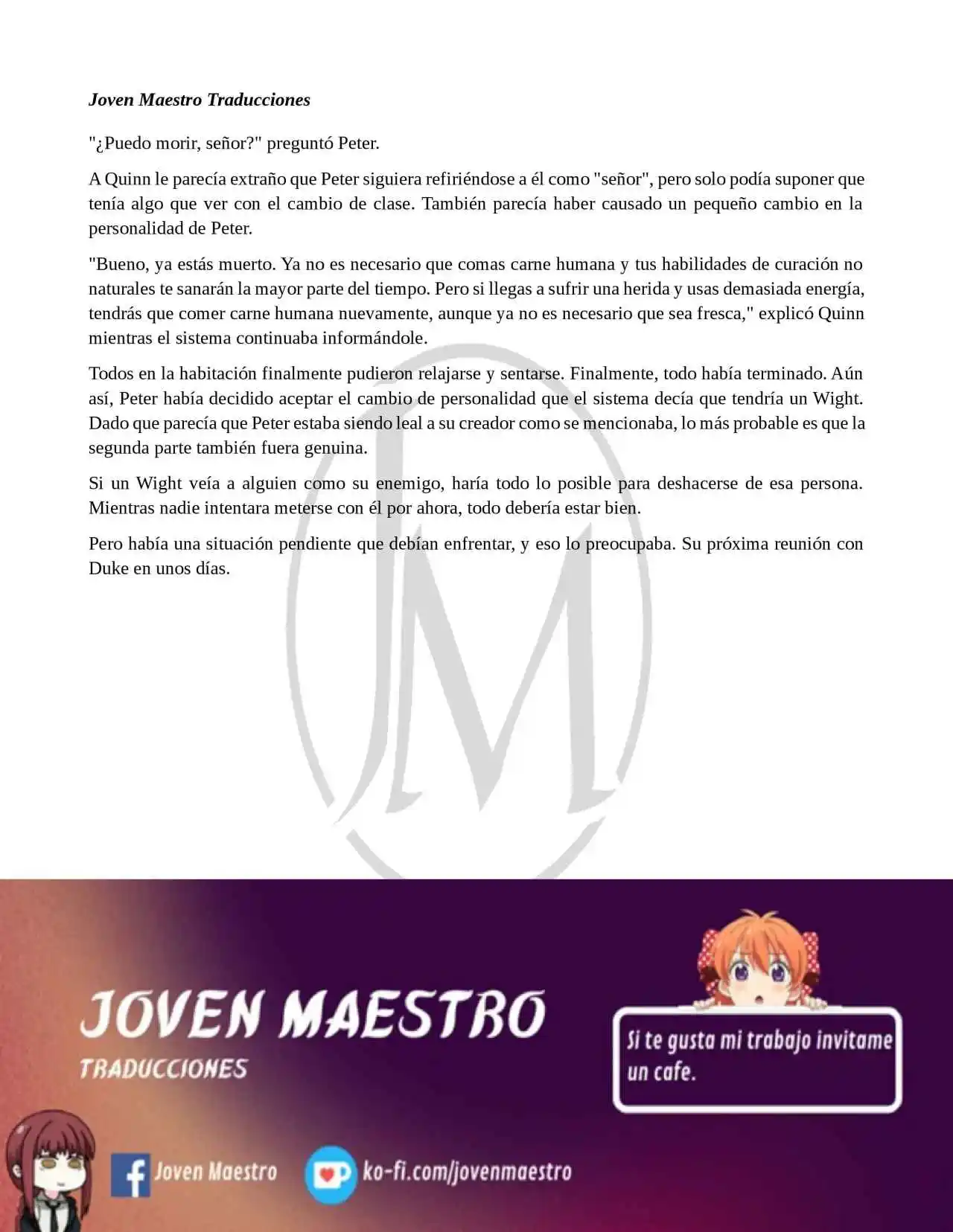 Read My Vampire System (Novela) ES Manga Online