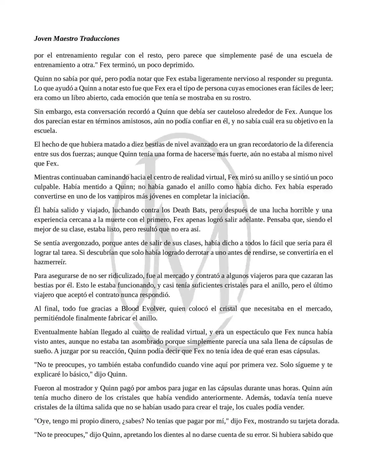 Read My Vampire System (Novela) ES Manga Online