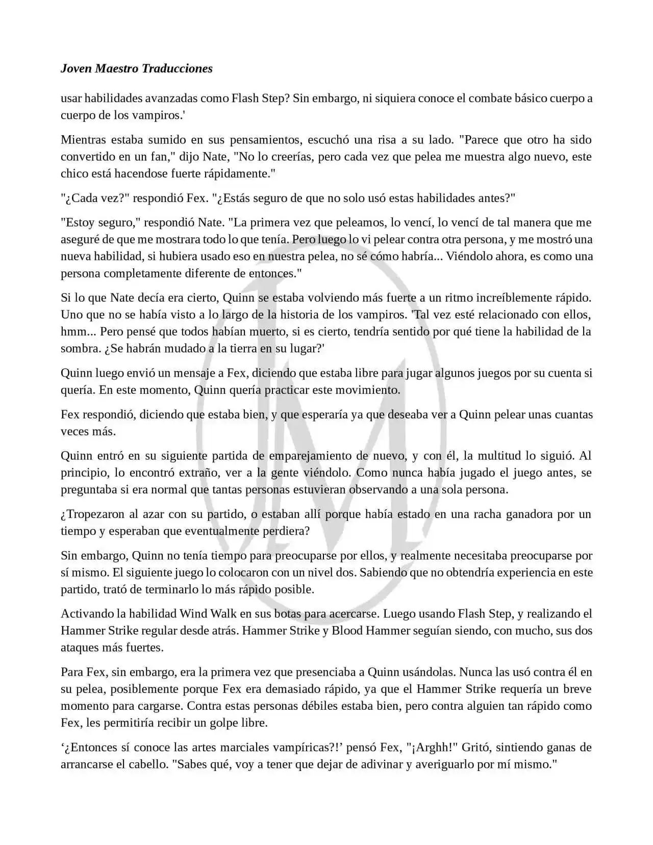 Read My Vampire System (Novela) ES Manga Online