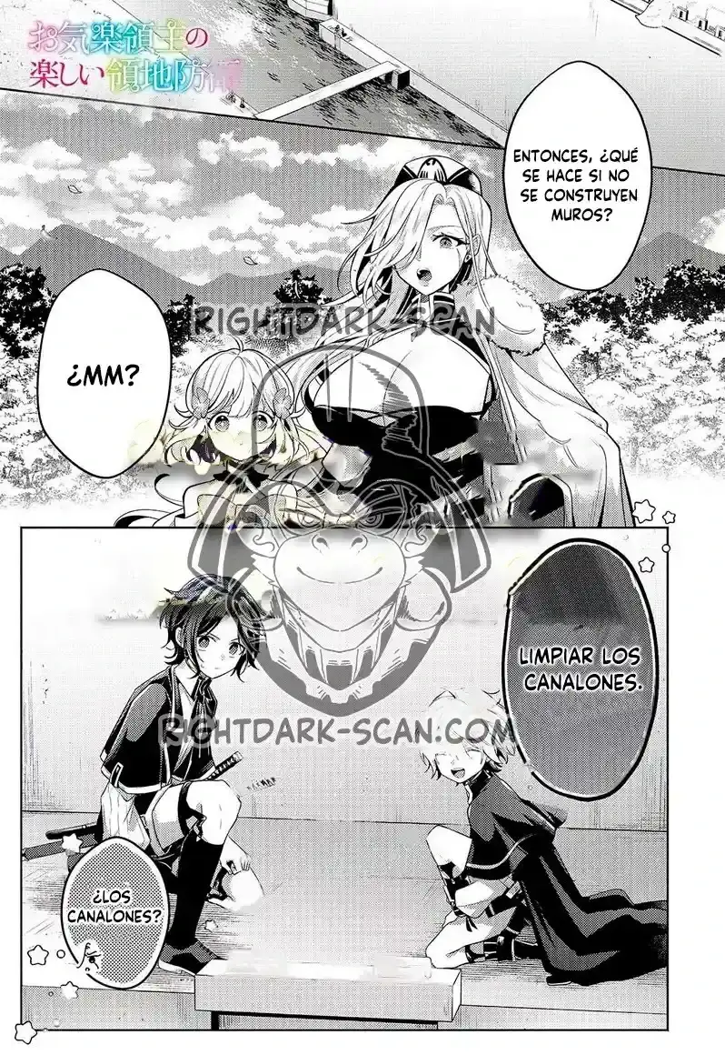 Read Okiraku Ryoushu no Tanoshii Ryouchi Bouei ES Manga Online