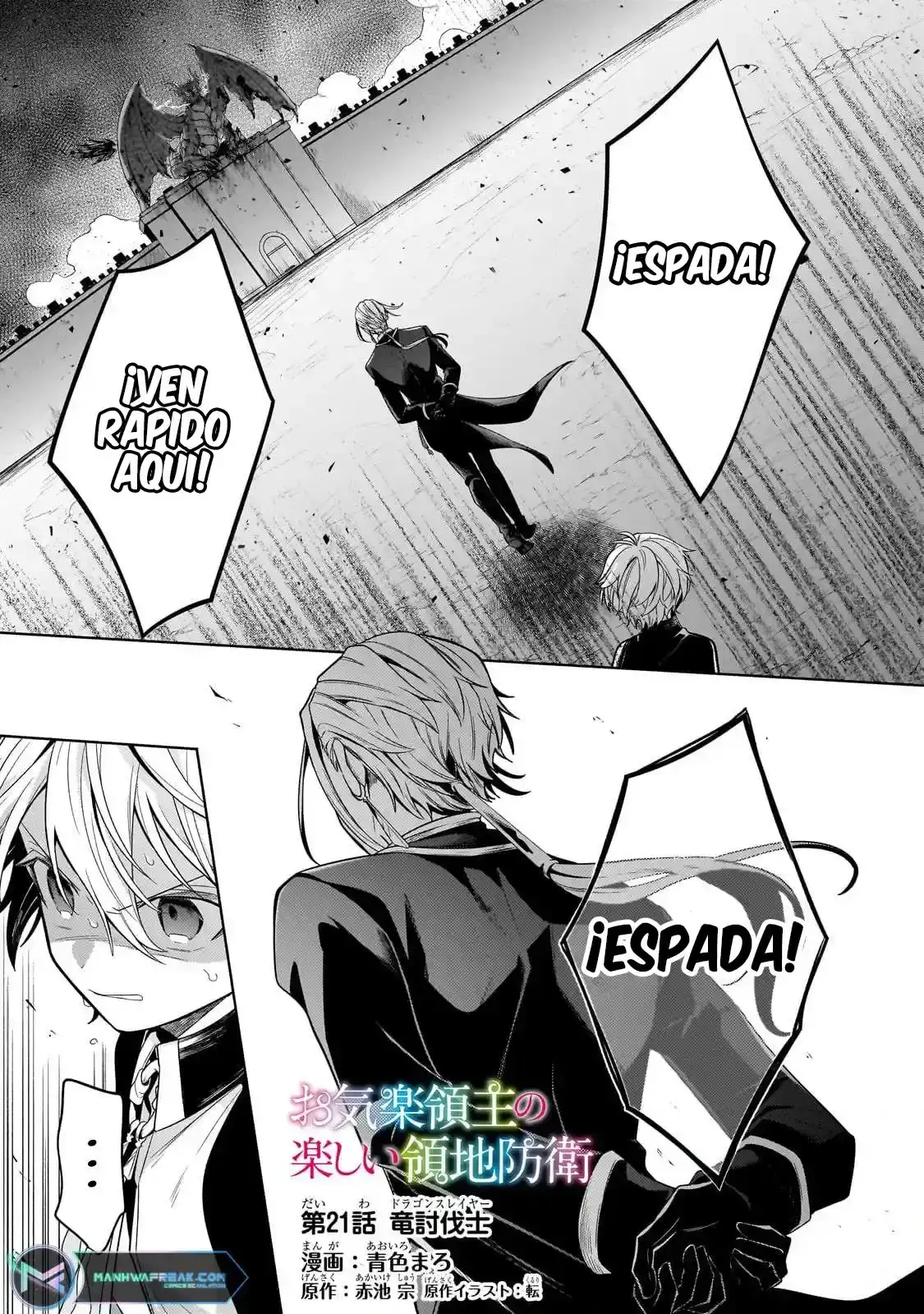 Read Okiraku Ryoushu no Tanoshii Ryouchi Bouei ES Manga Online