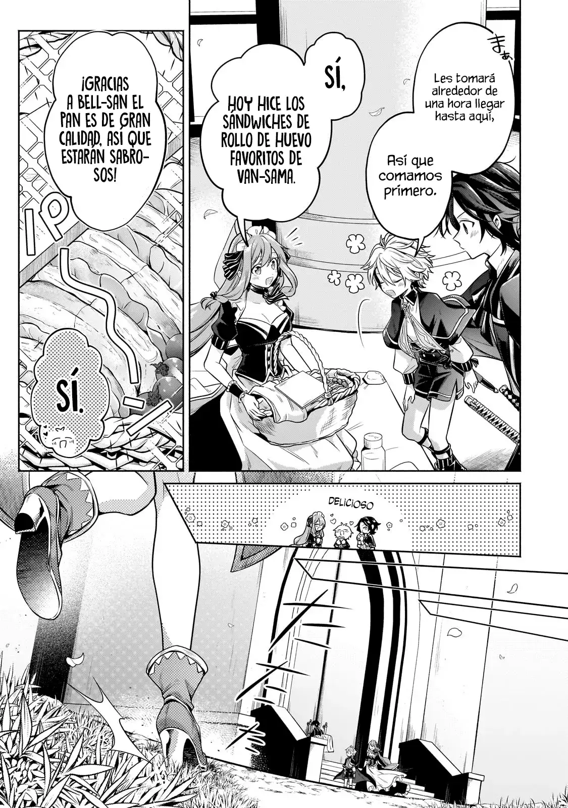 Read Okiraku Ryoushu no Tanoshii Ryouchi Bouei ES Manga Online