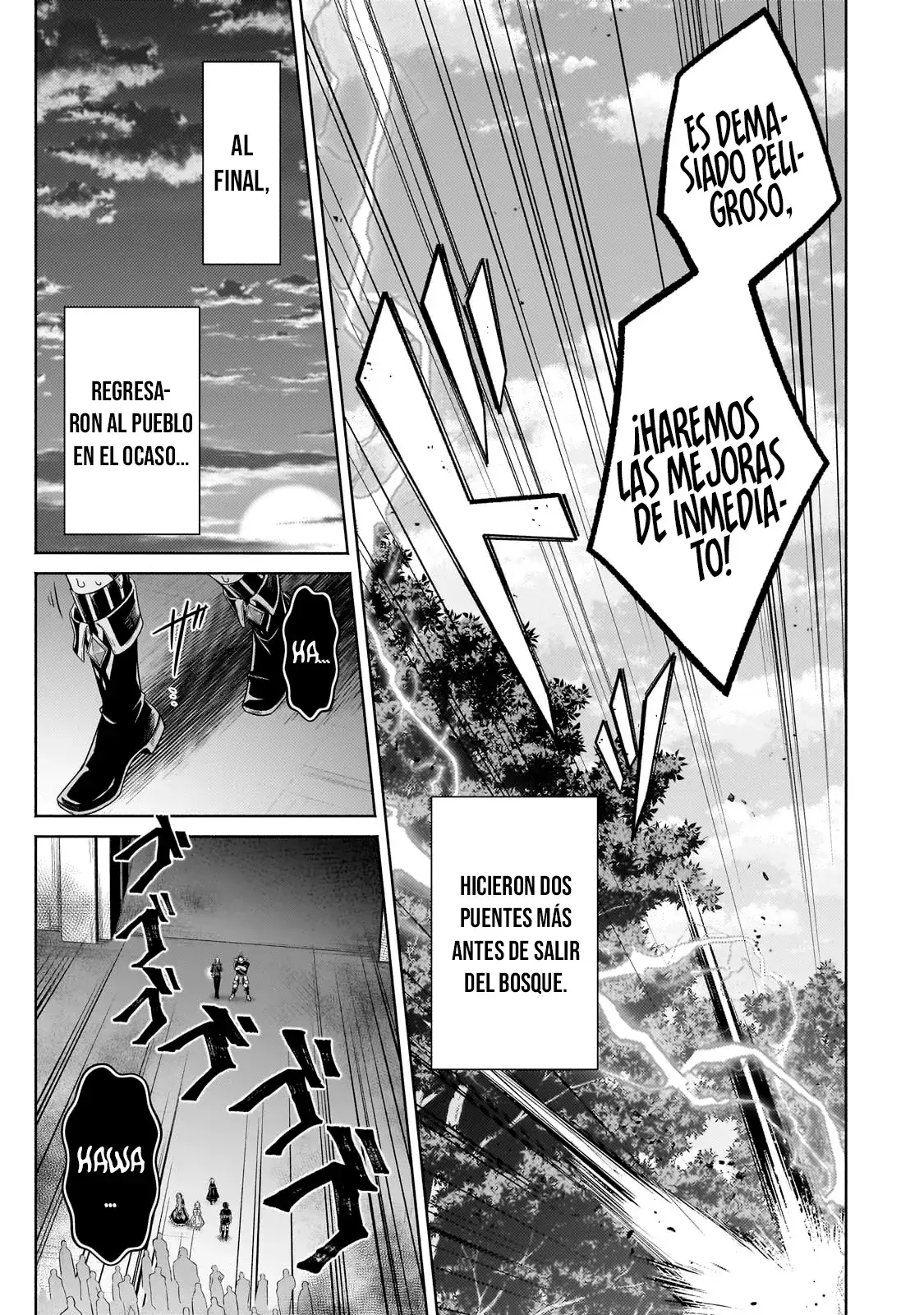 Read Okiraku Ryoushu no Tanoshii Ryouchi Bouei ES Manga Online