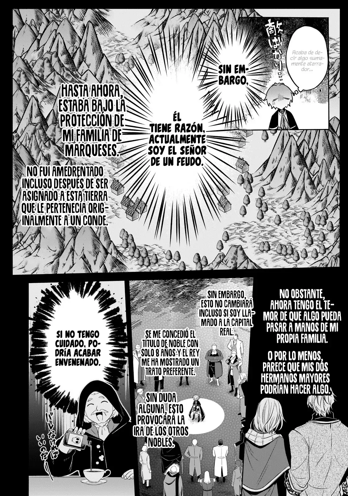 Read Okiraku Ryoushu no Tanoshii Ryouchi Bouei ES Manga Online