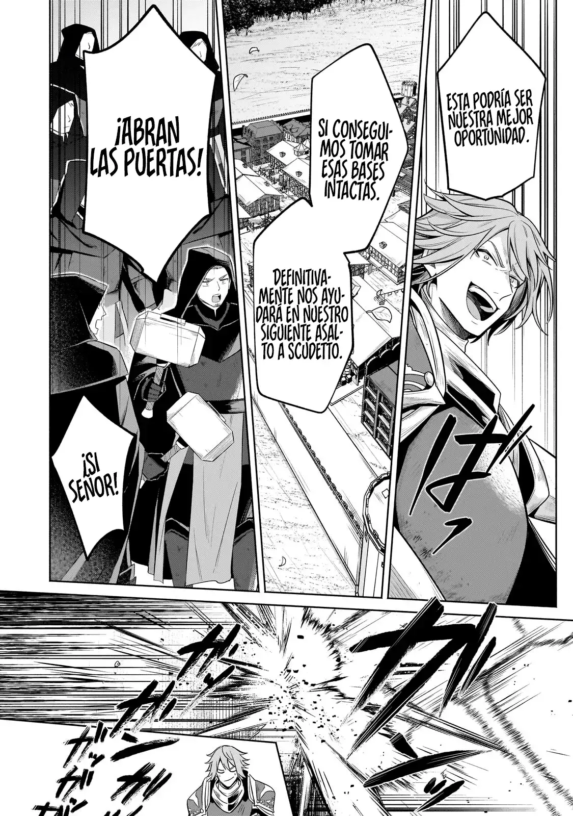 Read Okiraku Ryoushu no Tanoshii Ryouchi Bouei ES Manga Online